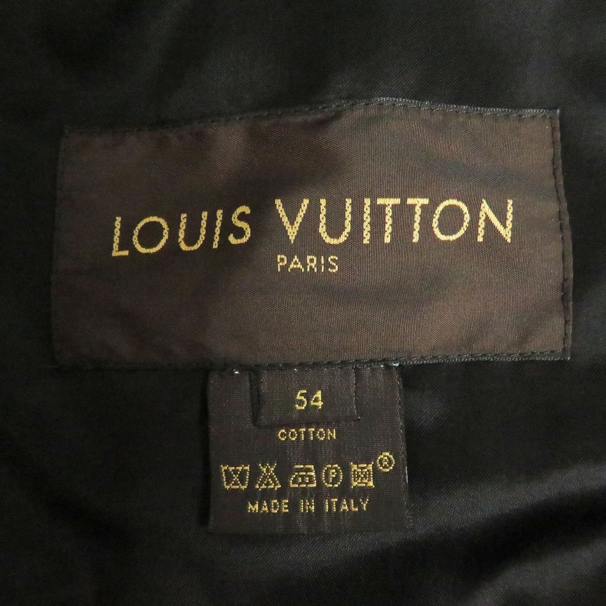 良品□LOUIS VUITTON/ルイヴィトン フライフロント 鍵付き ロング丈 
