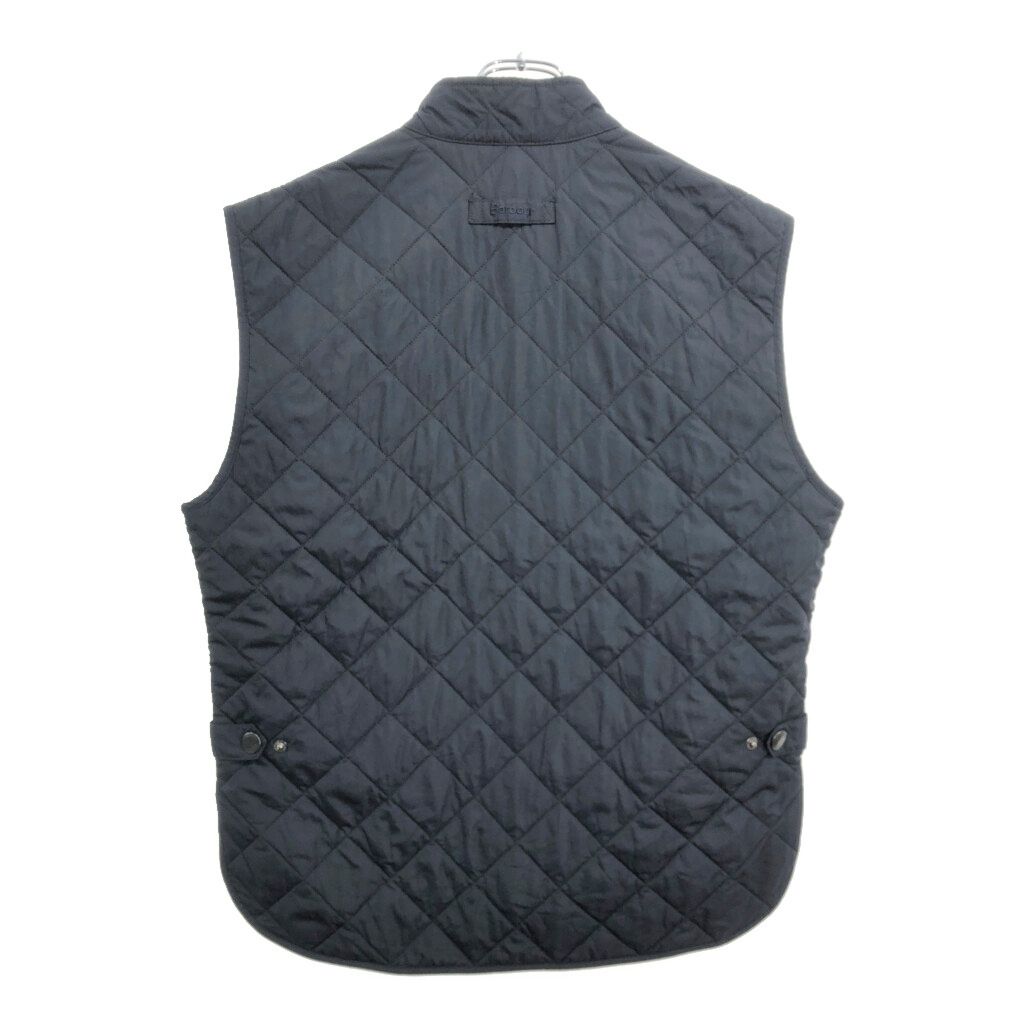 Barbour バブアー BARBOUR LOWERDALE キルティングベスト ネイビー メンズ L 古着 v4533