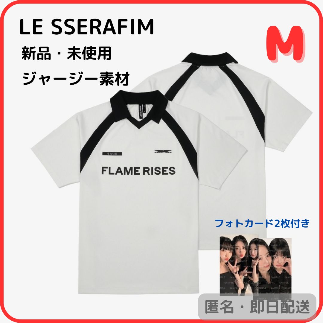 トップスルセラフィム ポップアップ Tシャツ Mサイズ トレカ付き ジャージ 韓国