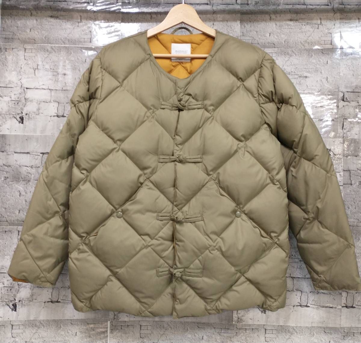 16AW RADIALL × COMFY ラディアル × コンフィ KUNG-FU DOWN JACKET 