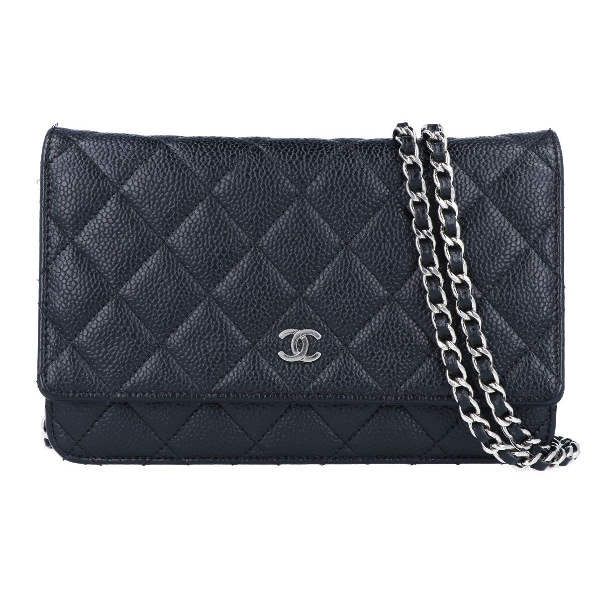 CHANEL】シャネル チェーンウォレット A33814 24番台 マトラッセ  
