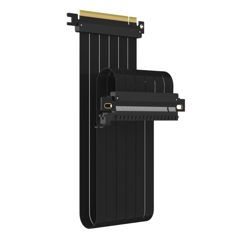 GLOTRENDS PCIe 3.0 X16ライザーケーブル 600mm 0-180度