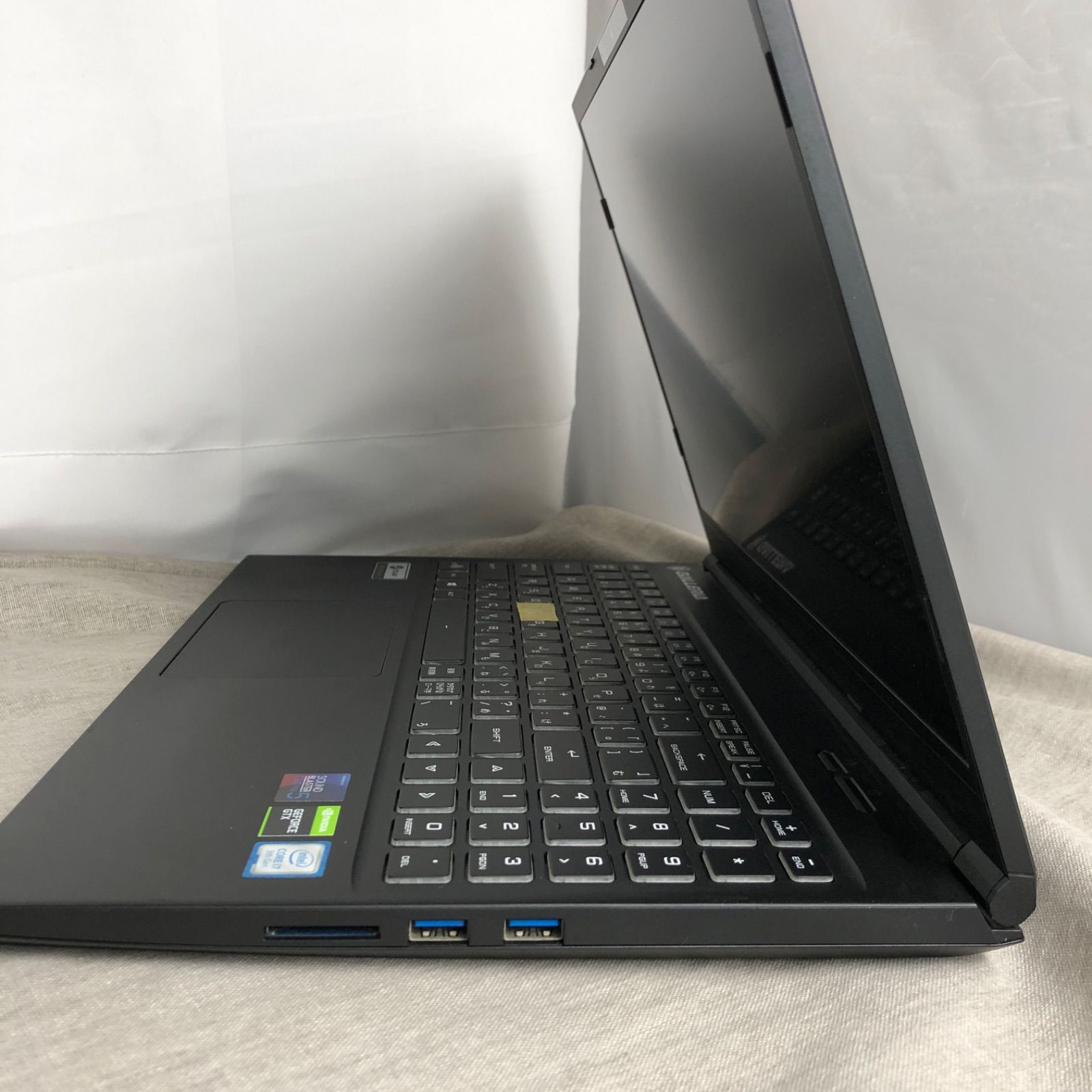 ◇ジャンク品◇ゲーミングPC ノートPC ガレリア GALLERIA GCR1650GF 