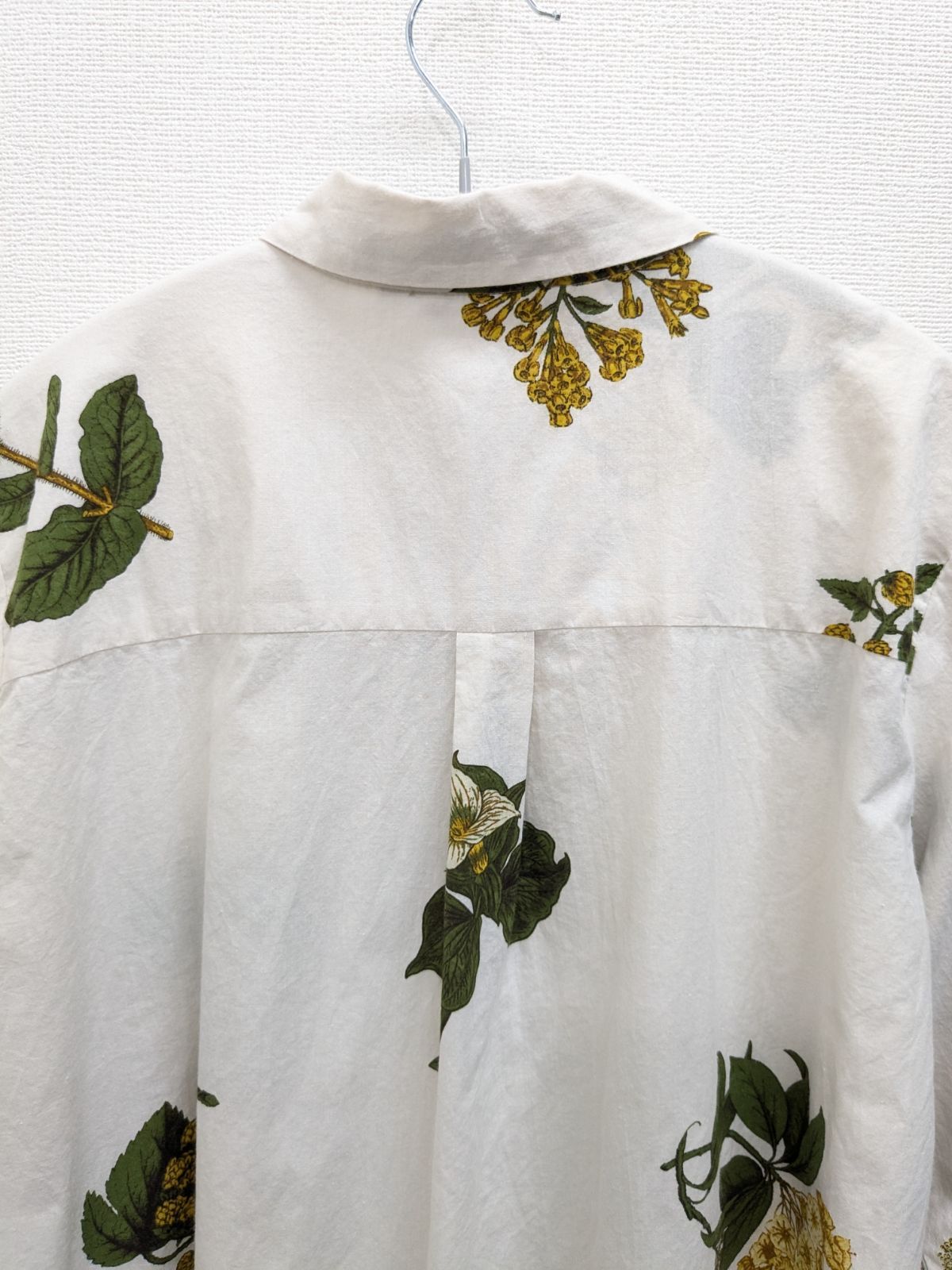 パドカレ pas de calais 夏の植物 プリント 長袖 ブラウス - メルカリ