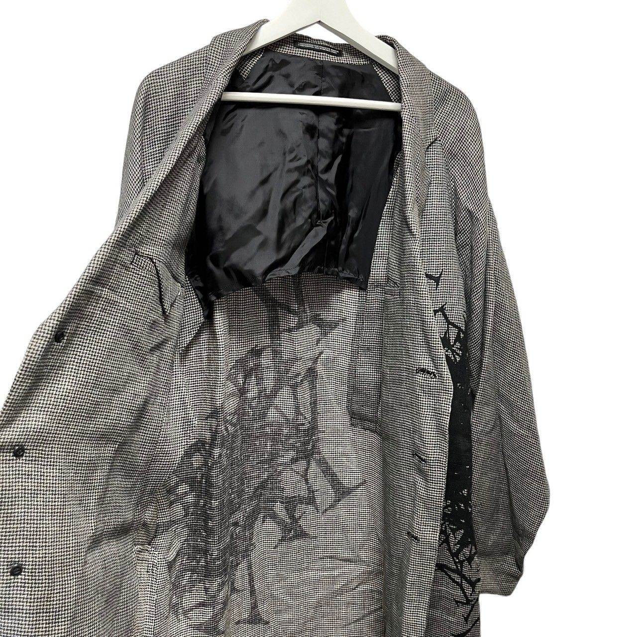 ヨージヤマモトプールオム 4ツボタンロングジャケット Yohji Yamamoto POUR HOMME ヨウジヤマモト プールオム 23SS