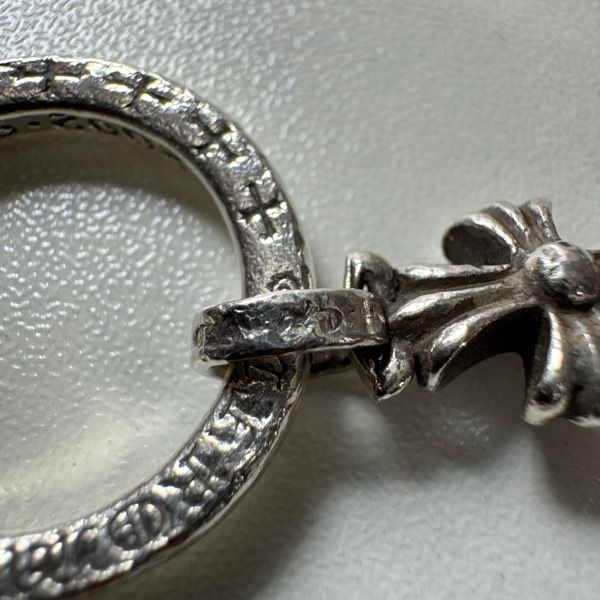 CHROME HEARTS/クロムハーツ NTFL リング W/ベビーファットクロス