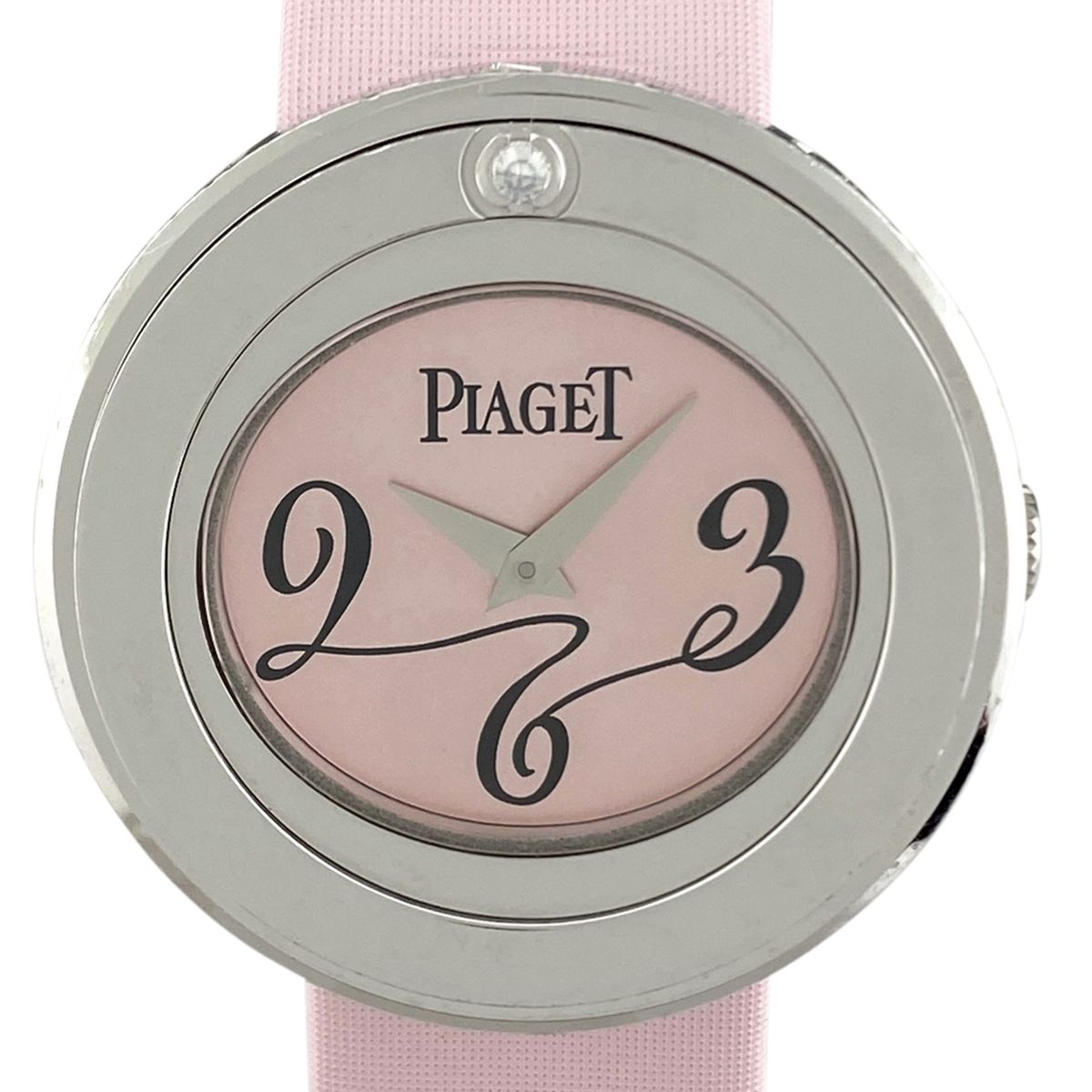 ピアジェ PIAGET ポセション 1Pダイヤ P10275 腕時計 WG ダイヤモンド 