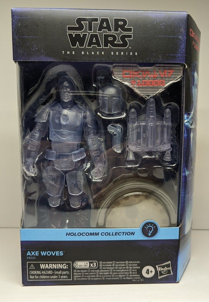 HASBRO THE BLACK / HOLOCOMM COLLECTION AXE WOVES 6インチ