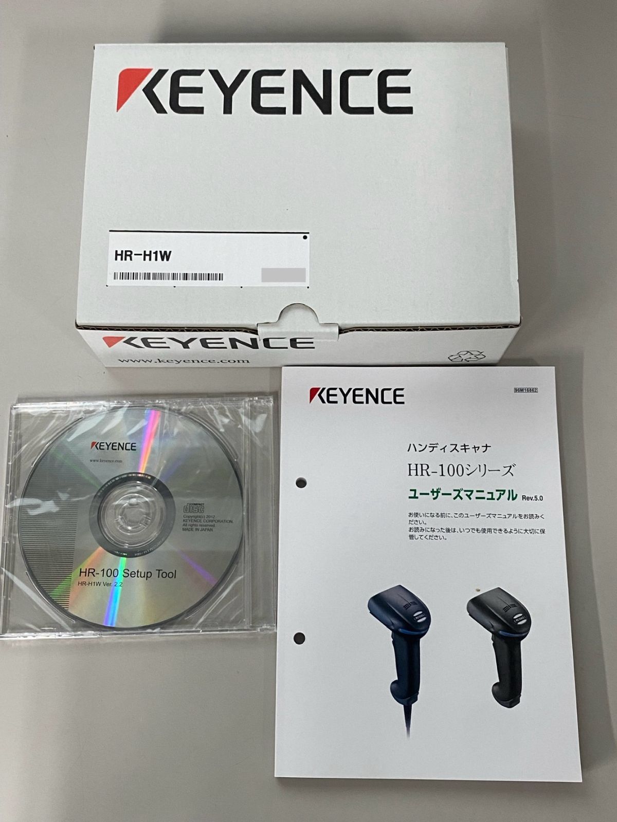 新品未使用】KEYENCE HR-100ｼﾘｰｽﾞ 2次元ｺｰﾄﾞﾊﾝﾃﾞｨｽｷｬﾅ ｾｯﾄ - メルカリ