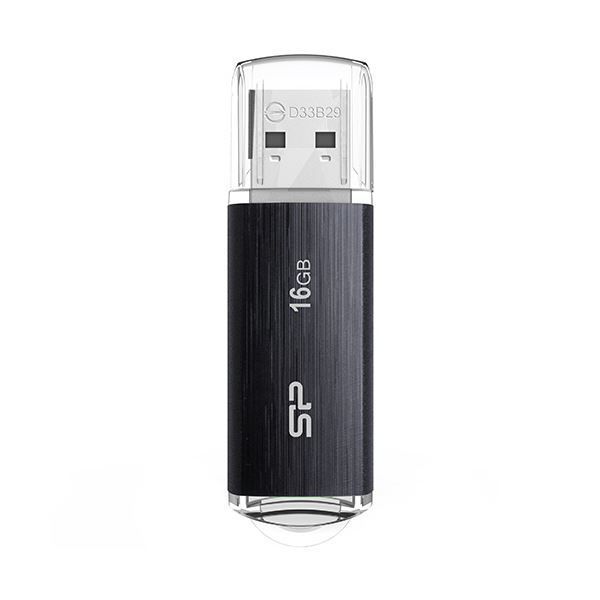 まとめ シリコンパワーUSB3.2 Gen1対応 フラッシュメモリ Blaze B02 16GB ブラック SP016GBUF3B02V1K 1個 ×5セット