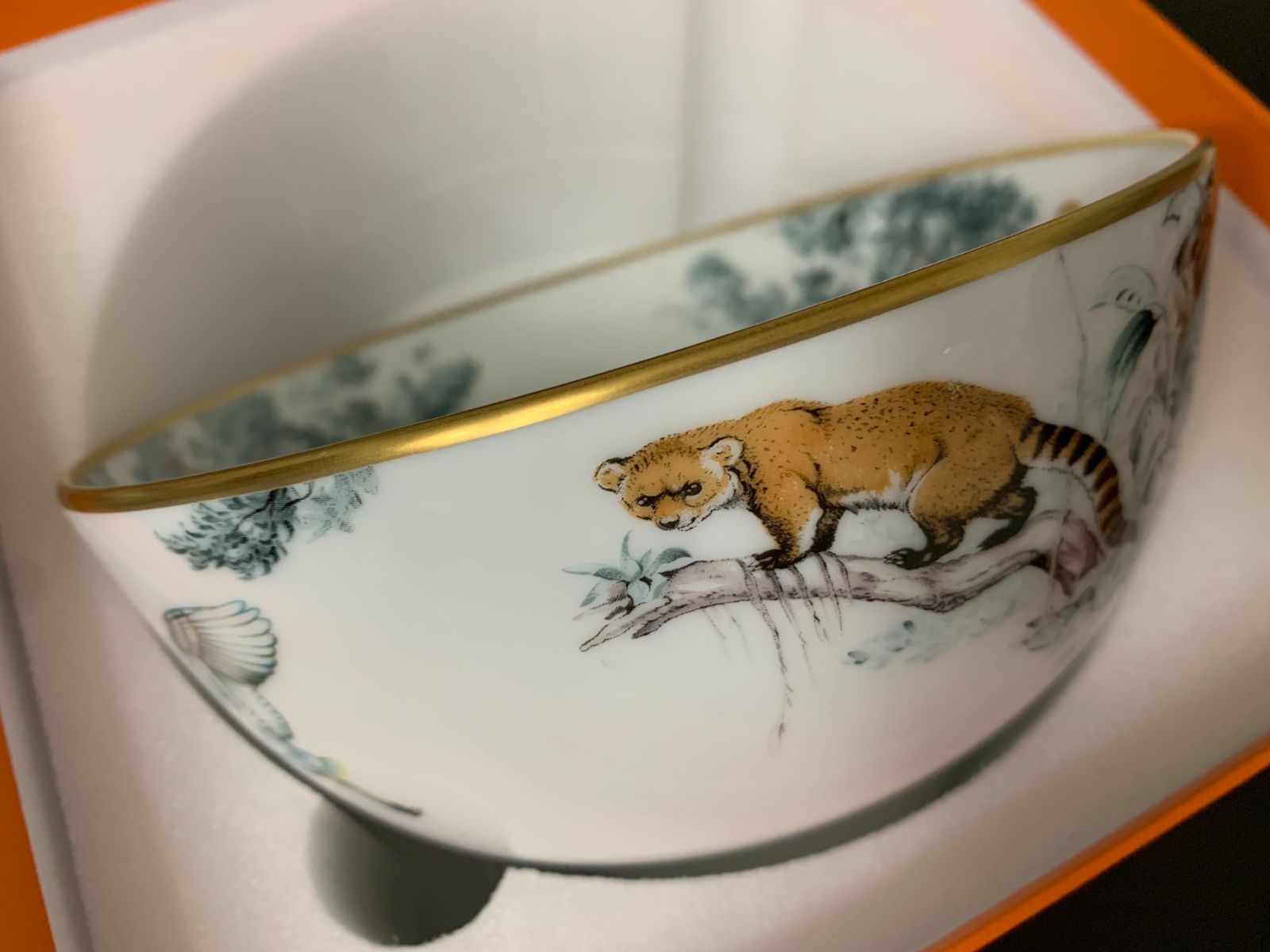 エルメス赤道直下のスケッチボウル16.5cm 美品