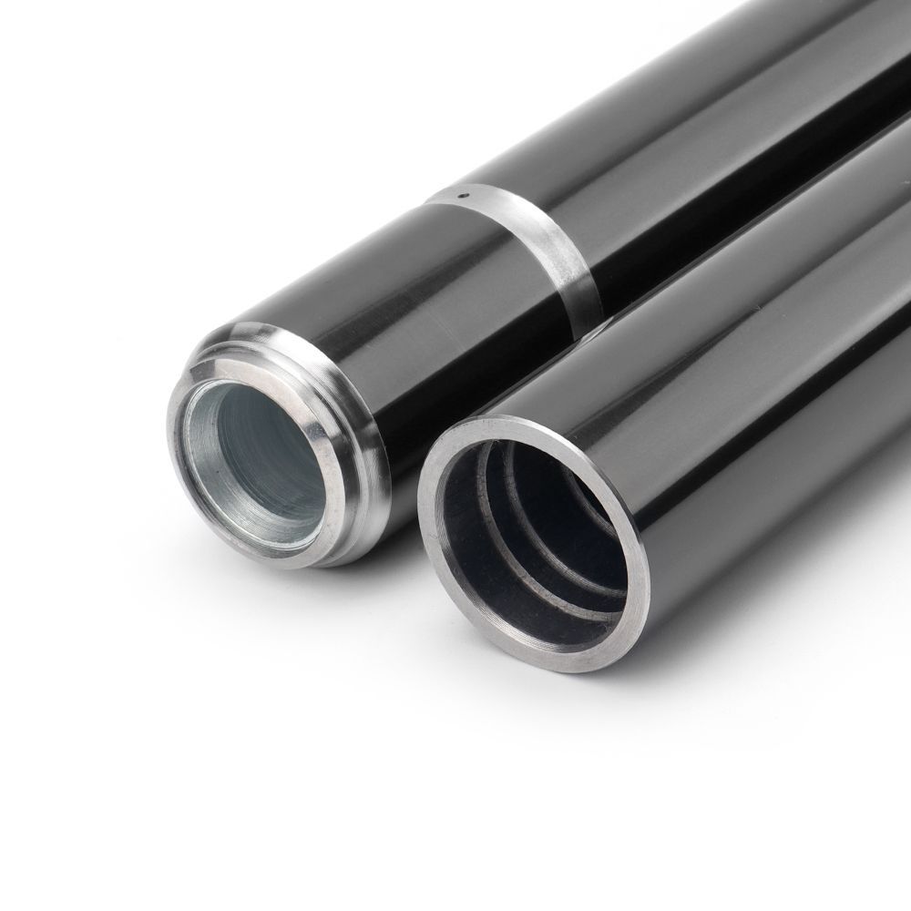 XB409 上メッキZ250FT KZ250A A1 A2 A3 A4 Z250 33MM 純正品番44013-1017に対応 インナーチューブ ブラック２本