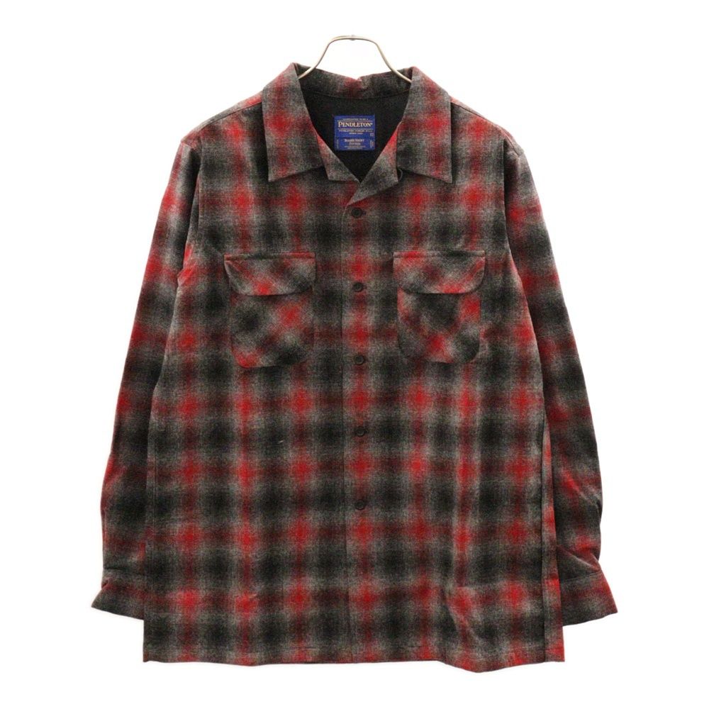PENDLETON (ペンドルトン) チェック柄 ネルシャツ ウール 長袖シャツ