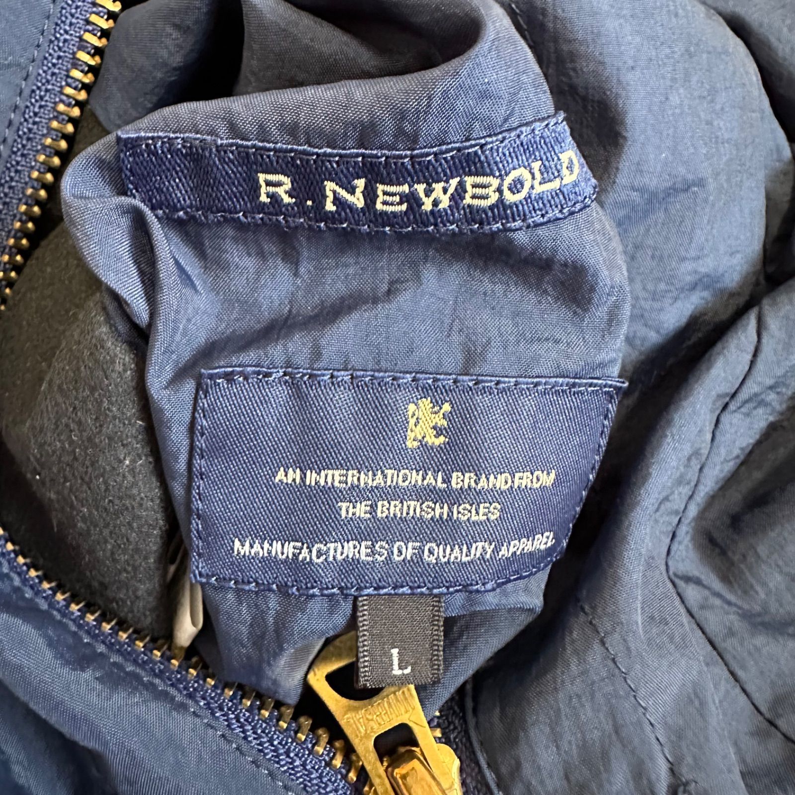 z947 【美品】R.NEWBOLDアールニューボールド ダウンジャケット 