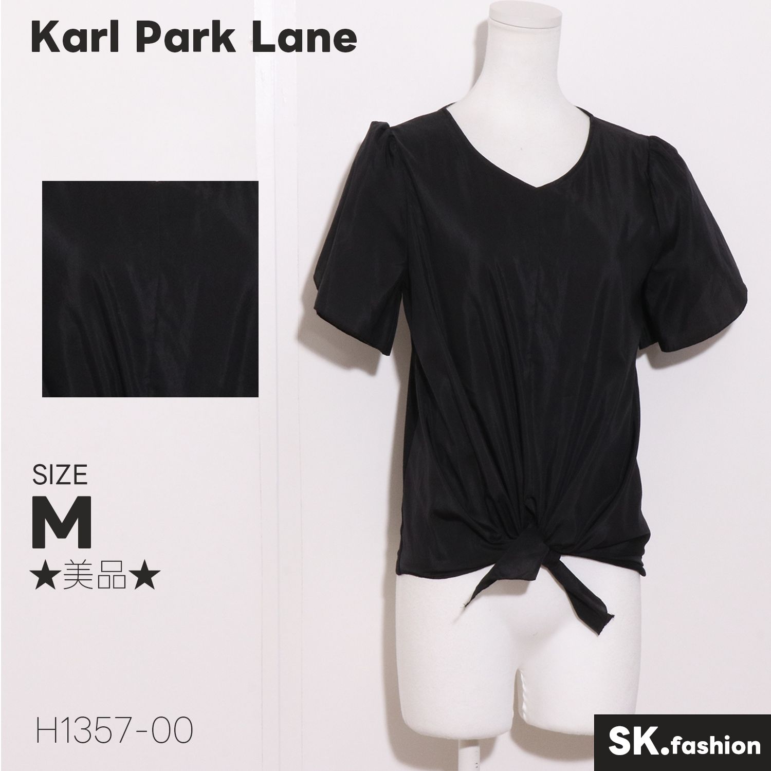 ☆美品☆ Karl Park Lane カールパークレーン トップス ブラウス 半袖 