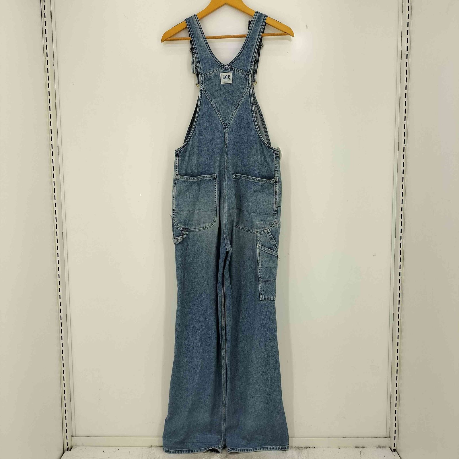 最終値下げ【美品】Leeオーバーオール 0294 ジーンズ28x33 リー Lee 0294 復刻 ぺインター デニム オーバーオール メンズ