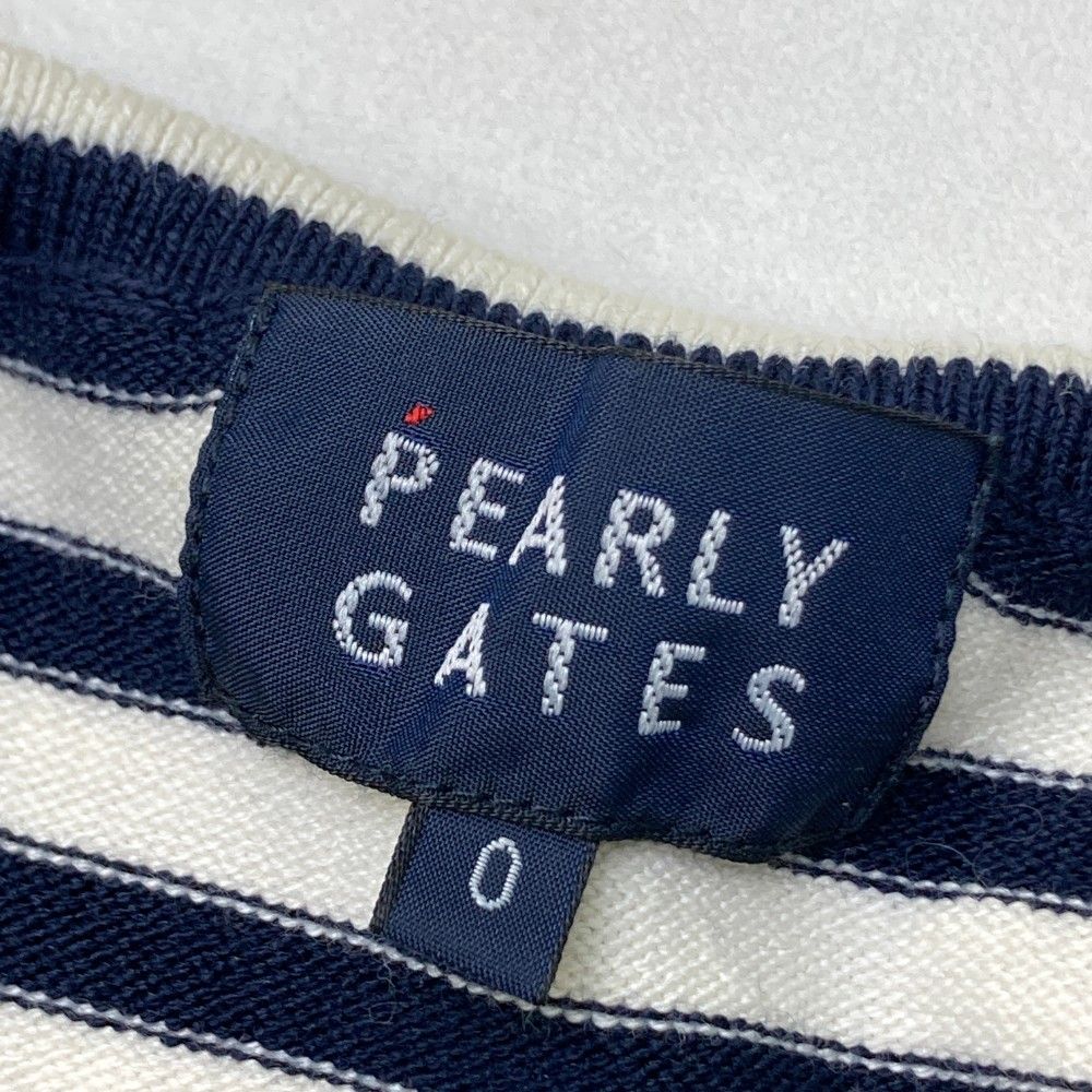 サイズ：0 PEARLY GATES パーリーゲイツ ハイネック ニット