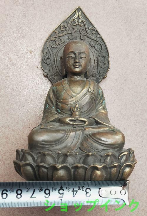 大型　観音 菩薩 銅製 仏像 彫刻 置物 開運 風水 骨董 古美術 アンティーク 仏教美術 観音菩薩仏像 置物 銅製 仏像 彫刻 置物 開運 風水
