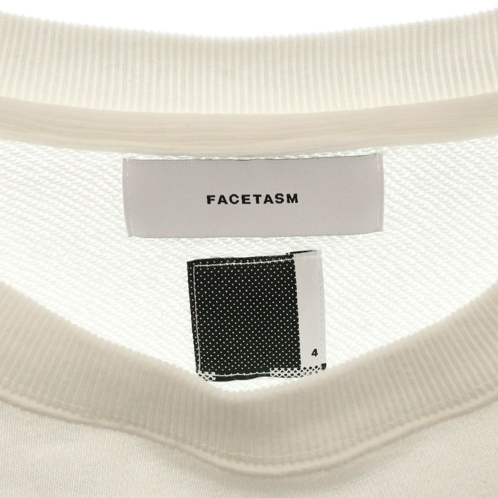 FACETASM (ファセッタズム) 24SS ZIPPER RIB SWEAT ジッパーリブ  