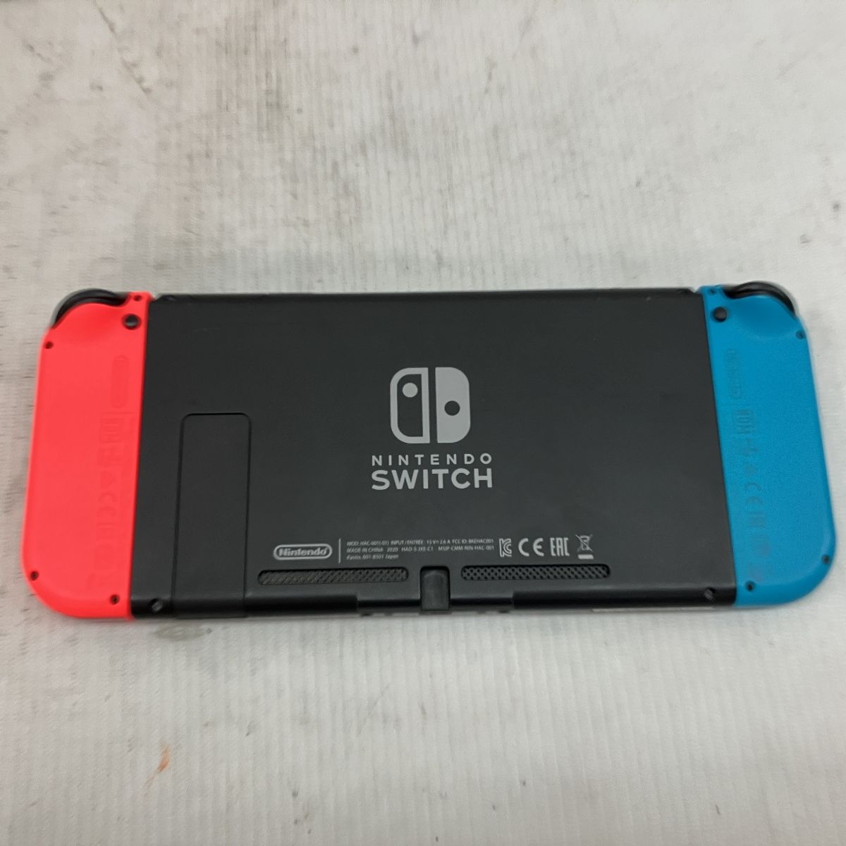 Nintendo Switch HAC-001 ネオンレッド ブルー XKJシリアル 箱