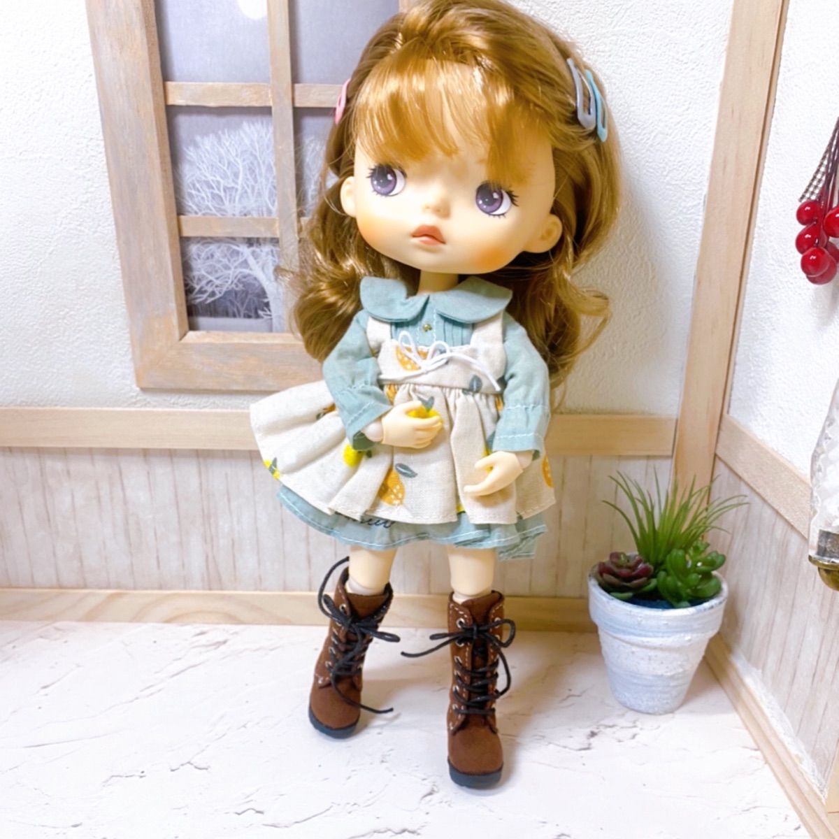 ブライス リカちゃん ピュアニーモ icドール プーリップ ハンドメイド