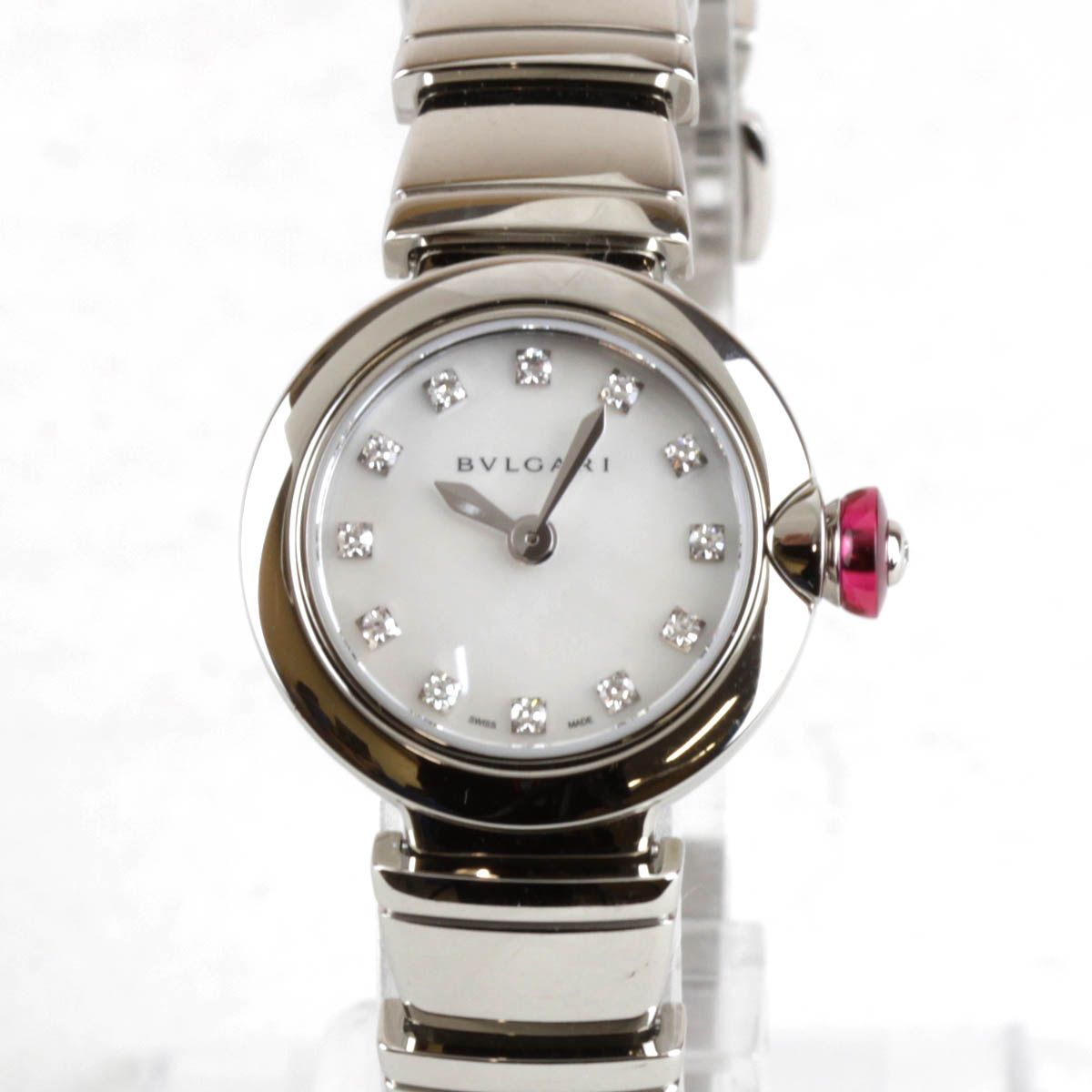美品『USED』 BVLGARI ブルガリ  ルチェア LU23S 腕時計 クォーツ レディース