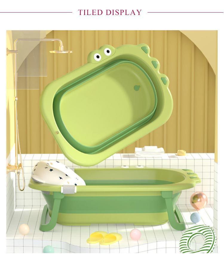  ベビーバス 折り畳み 子供用 風呂桶 赤ちゃん 洗い桶 風呂用 大容量 コンパクト 家庭用 収納便利 滑り止め 省スペース お祝い プレゼント tms 253 ベビーバス お風呂用品