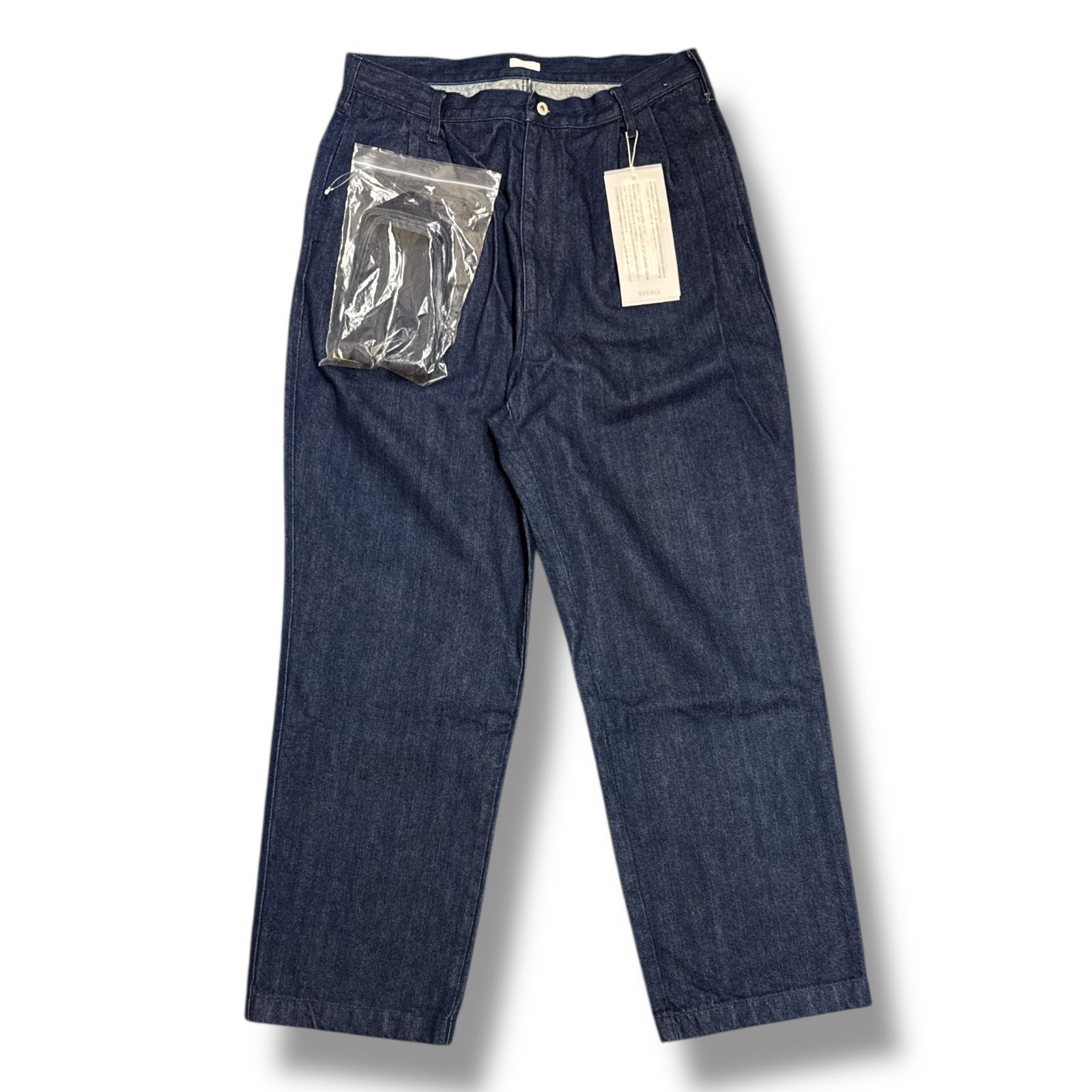 CIOTA SEEALL デニムパンツ SEEALL×CIOTA-88 PANTS [OFF WHT/MD GRY]
