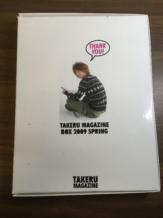 TAKERU MAGAZINE Vol1.2.3.LAST】◇4冊セット スペシャルBOX the