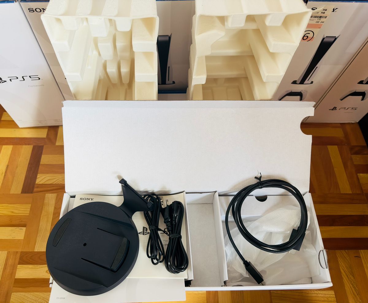 空箱＆付属品一式 プレイステーション5 ディスクエディション CFI-1000A CFI-1100A CFI-1200A - メルカリ