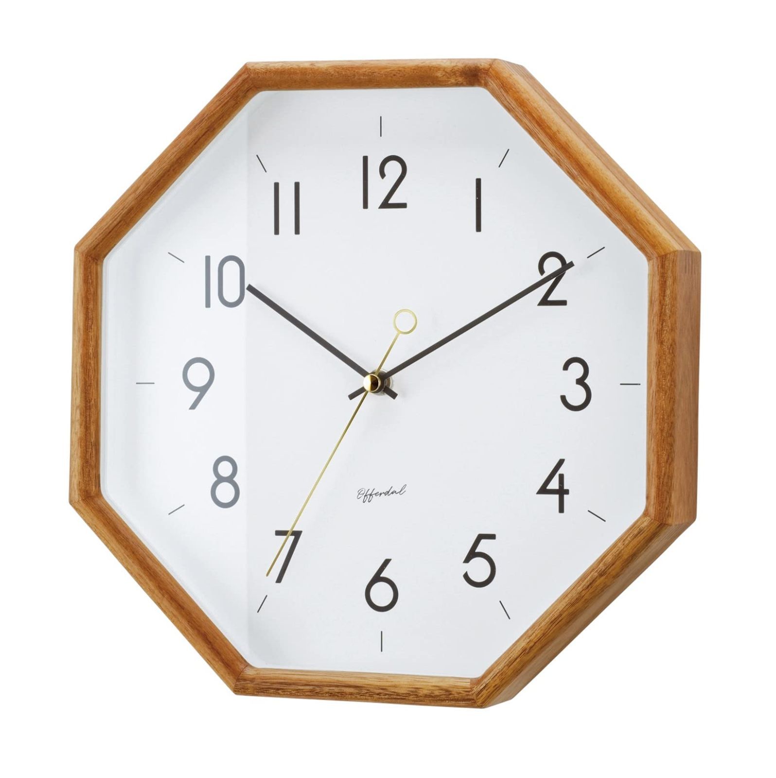 壁掛け時計 掛け時計 シンプル ナチュラル 北欧 - 掛時計