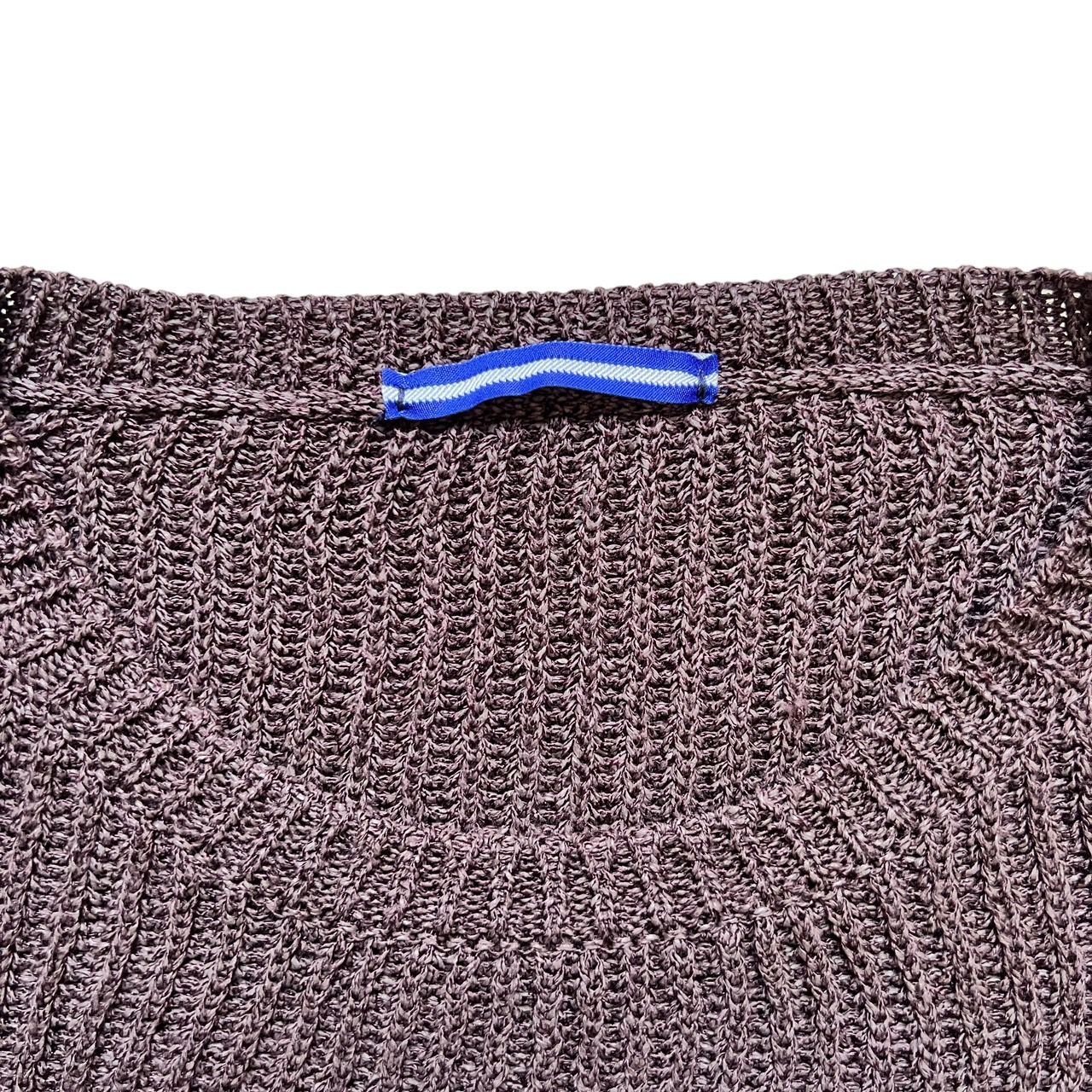 Cristaseya クリスタセヤ Washi Paper Sweater オーバーサイズペーパー 