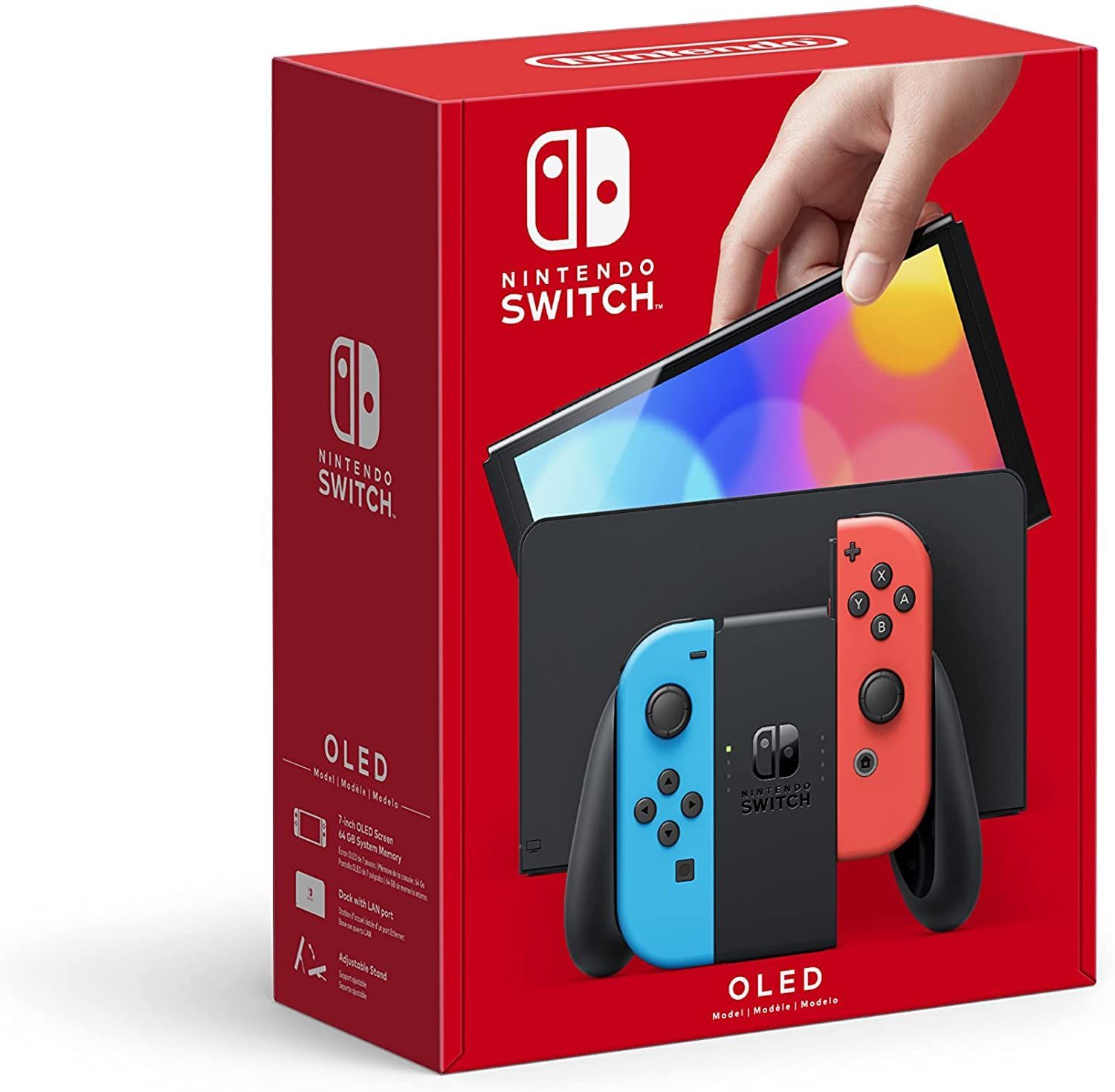 人気商品 Nintendo Switch 有機ELモデル Joy-Con L ネオンブルー| R ネオンレッド