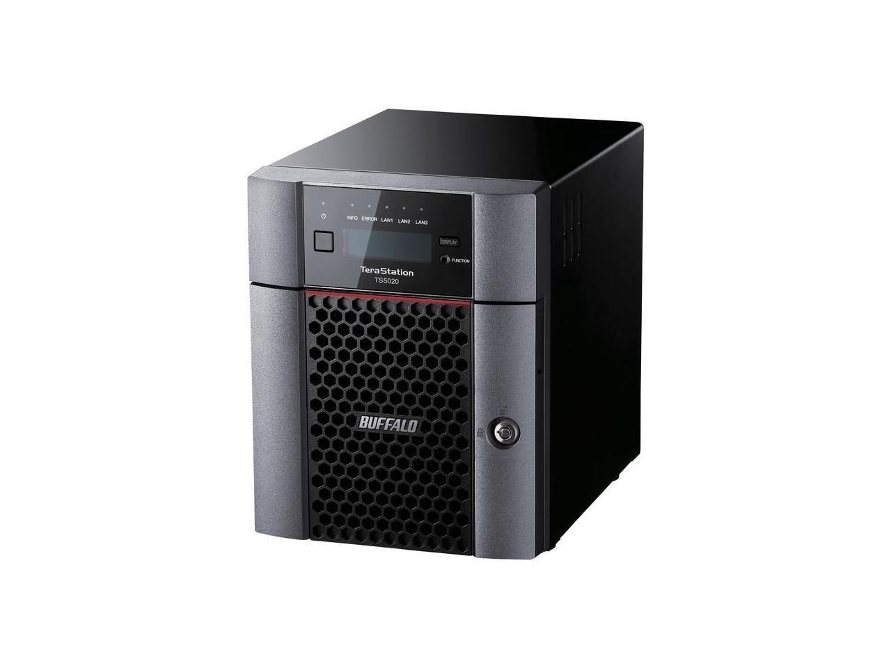 BUFFALO TeraStation TS5420DN3204 4-Bay NAS 32TB 4x8TB NAS-Grade Hard Drive