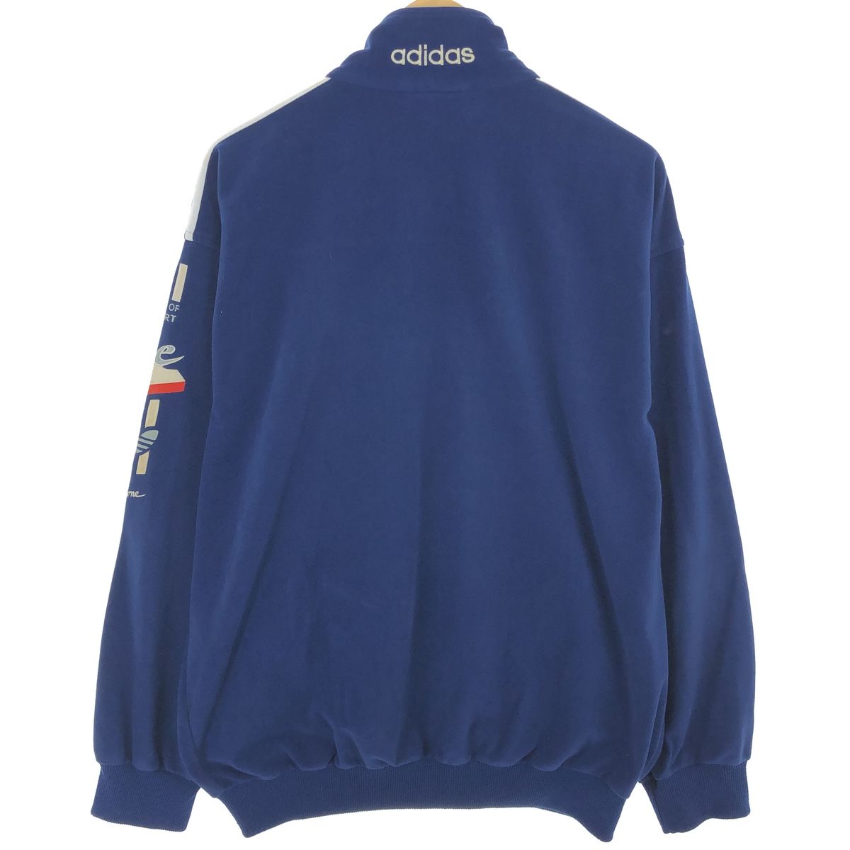 古着 90年代 アディダス adidas ベロアジャージ トラックジャケット