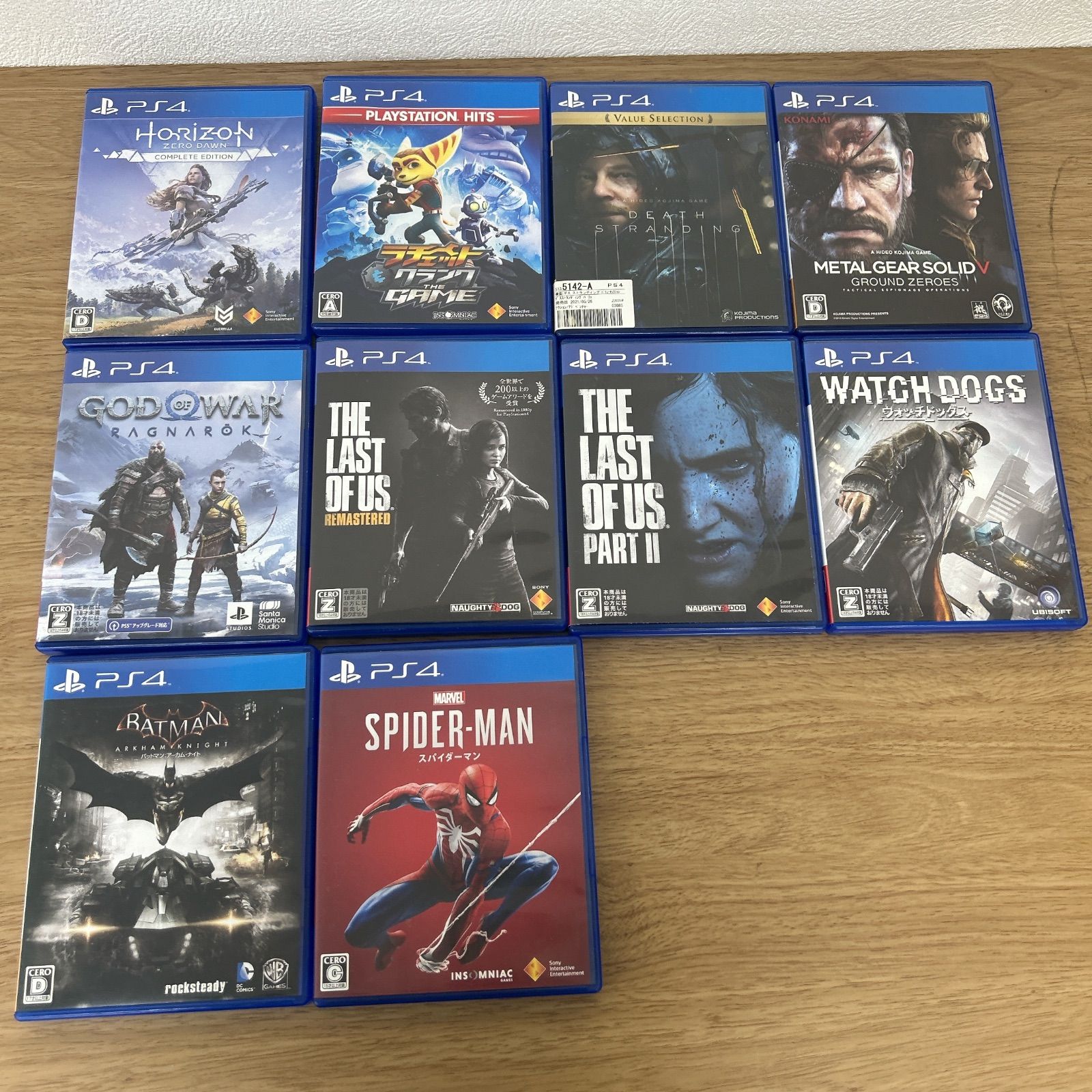 ps4ソフト まとめ売り PS4ゲームソフトまとめ売り