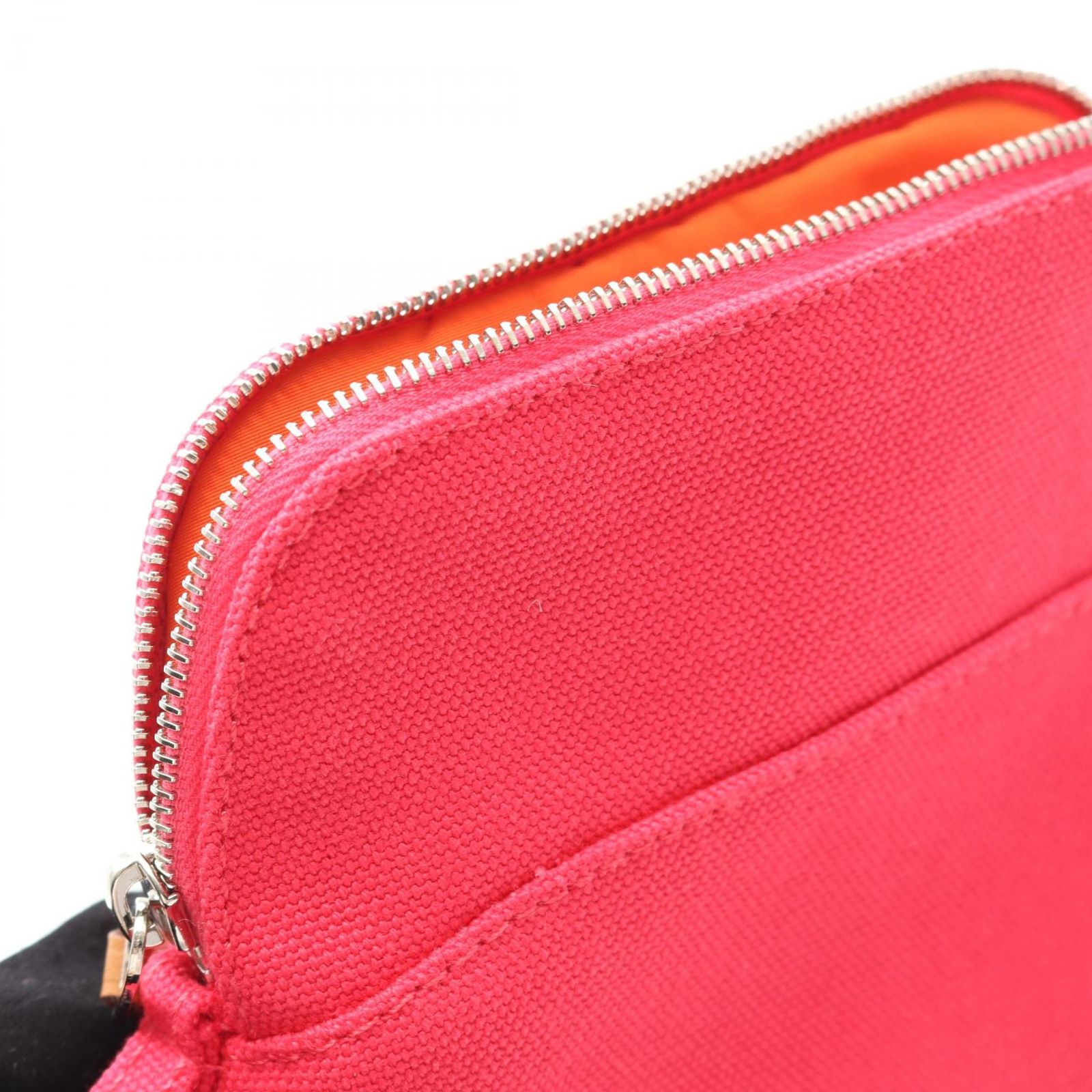 HERMES★エルメス ボリードポーチハイビスカス ピンク Aランク ボリード ポーチ MM ハイビスカス ピンク[H102774M 06] Bolide