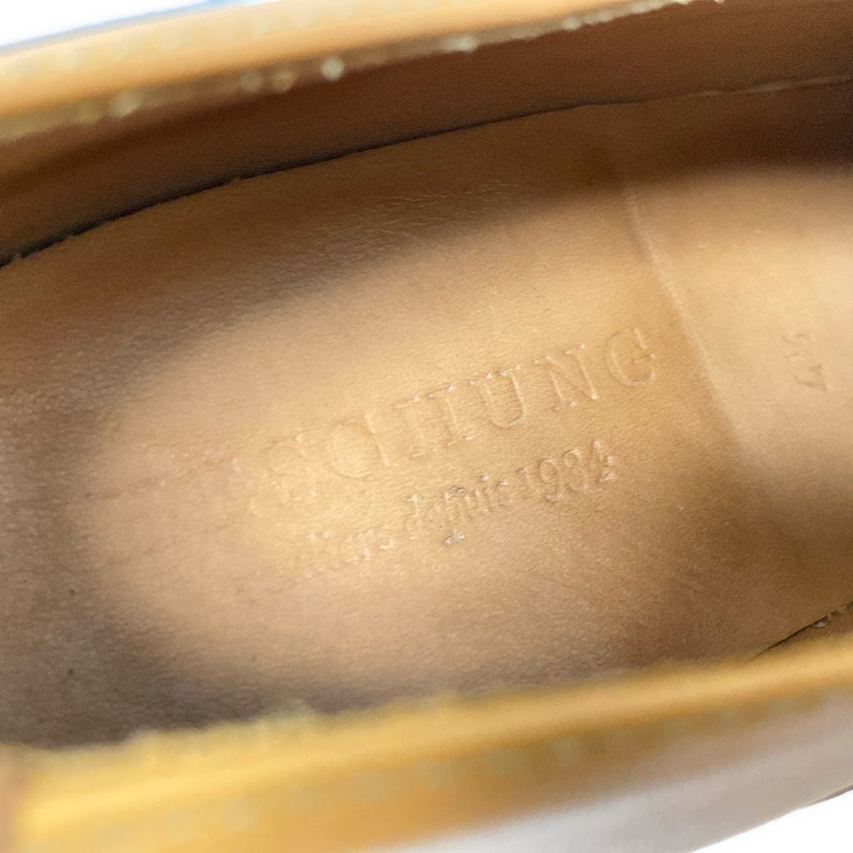 HESCHUNG エシュン ブーティ 41|2 レディース - ブラウン パンチング レザー KIN-KAAI_COM