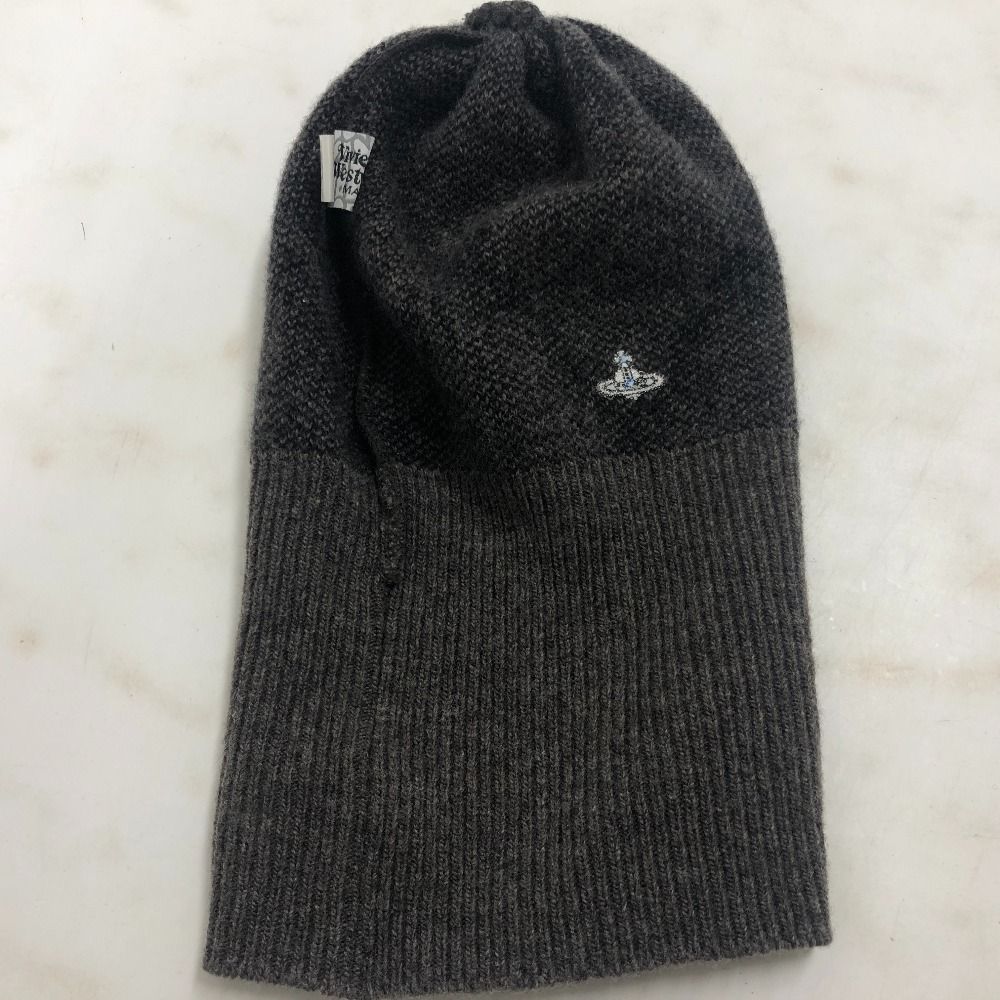 Vivienne Westwood グレー ビーニー ヴィヴィアンウエストウッド