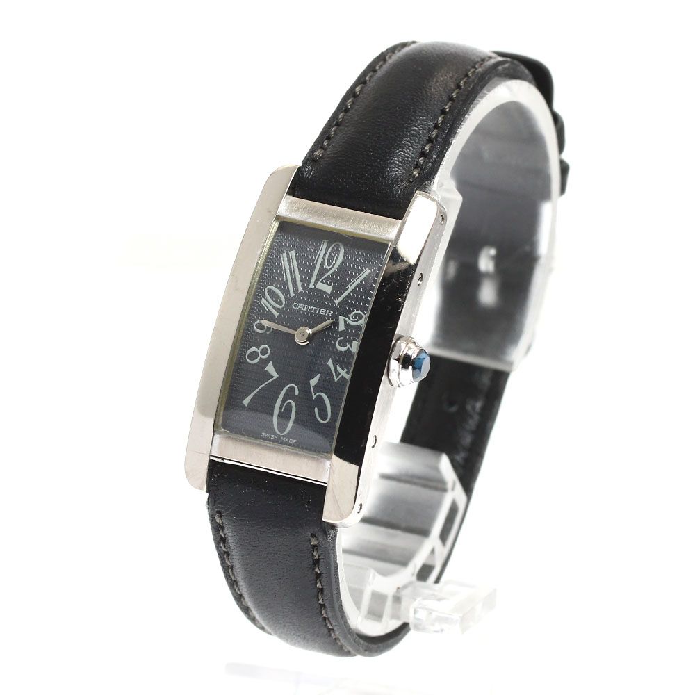 カルティエ CARTIER W2605129 タンクアメリカン SM K18WG クォーツ  