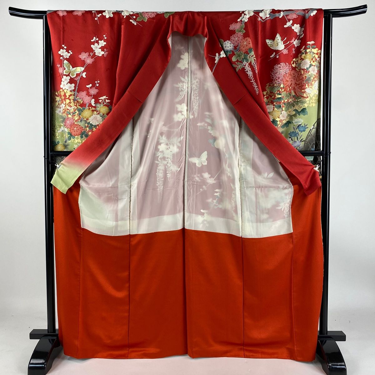 専用 KN2115 美品 振袖 身丈168.5cm 着物 正絹 成人式 卒業式 専用 KN2093 美品 振袖 身丈167.5cm 着物 正絹 成人式 卒業式