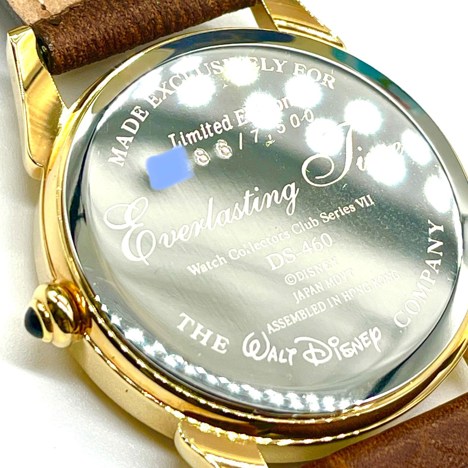 Disney 75周年記念 腕時計 美女と野獣 7500本限定モデル ローズ 