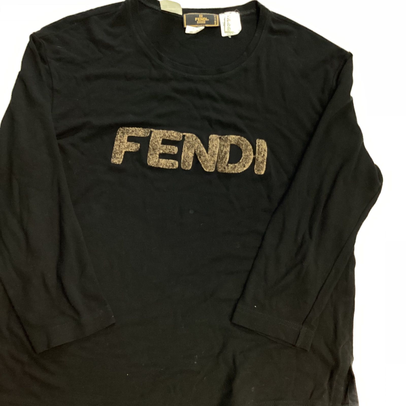 【ほぼ未使用】 FENDI ロンT フェンディ FENDI 7分丈ロンT (Lサイズ相当) …e.s - メルカリ