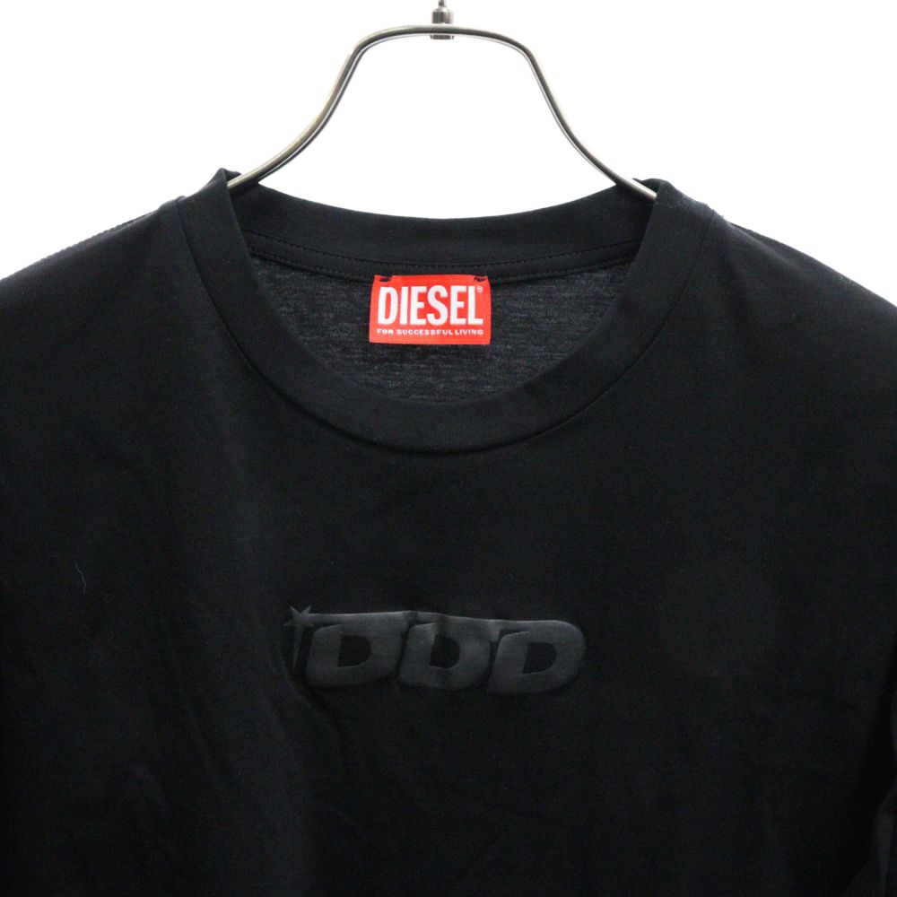 DIESEL (ディーゼル) T-MUST-LS DDDロゴプリントロングスリーブ長袖T