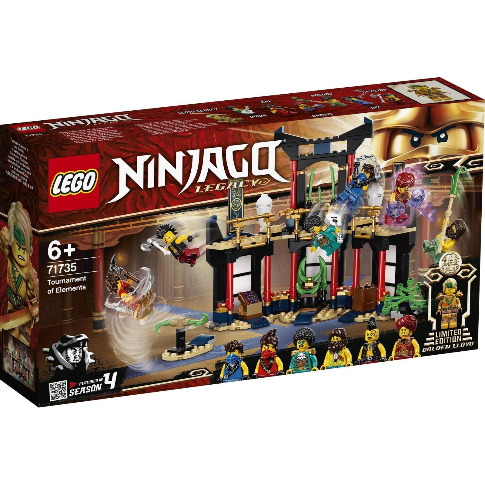 レゴ LEGO ニンジャゴー エレメント トーナメント 71735 おもちゃ 忍者 にんじゃ 戦隊ヒーロー 男の子 6歳以上