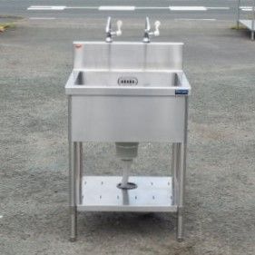 キッチン・食器 【】マルゼン 業務用 ステンレス 1槽 シンク W60 D60 