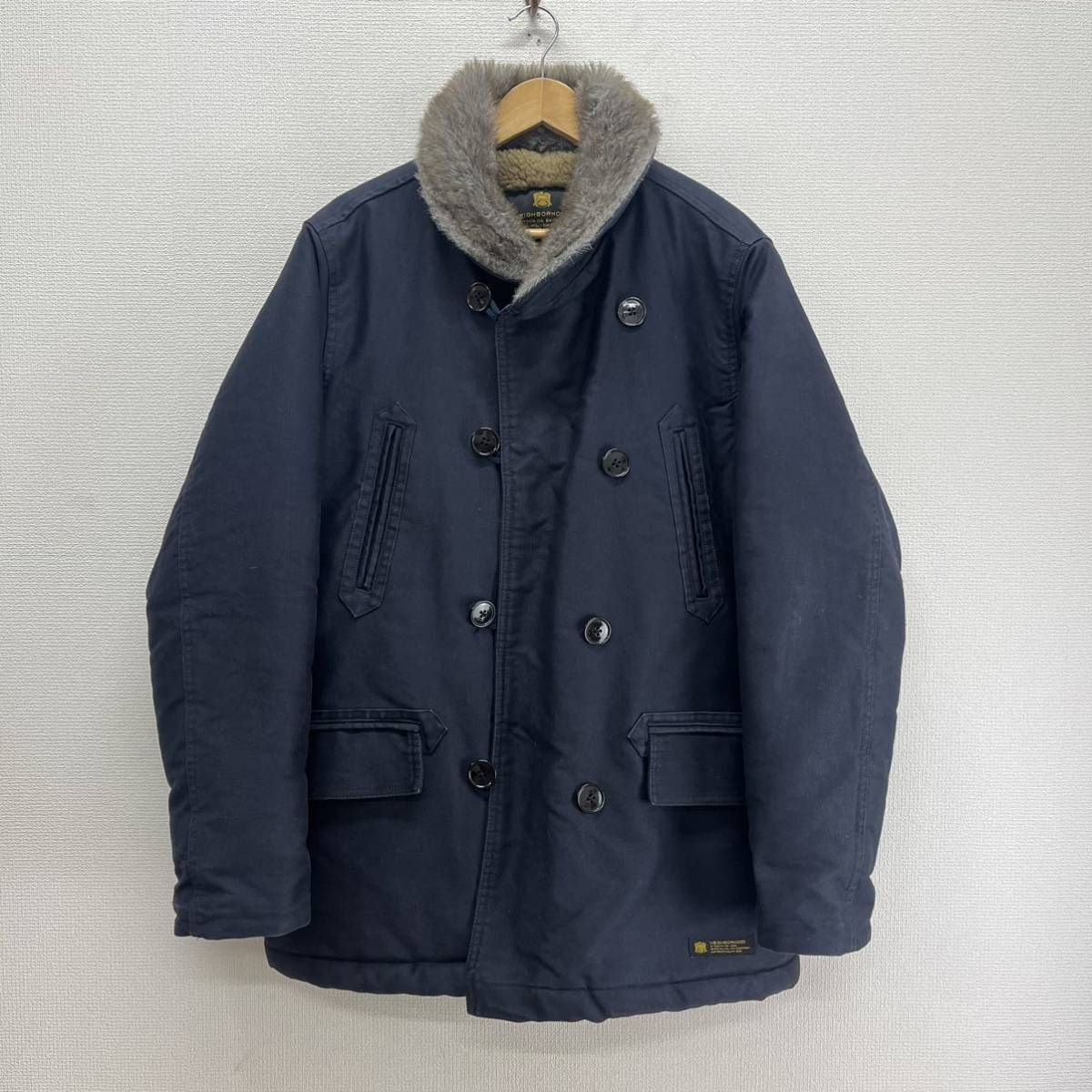 NEIGHBORHOOD ネイバーフッド 16AW 162SZNH-JKM11 MIL-MACKINAW C-JKT マッキーノコート ボア L  10113845 - メルカリ