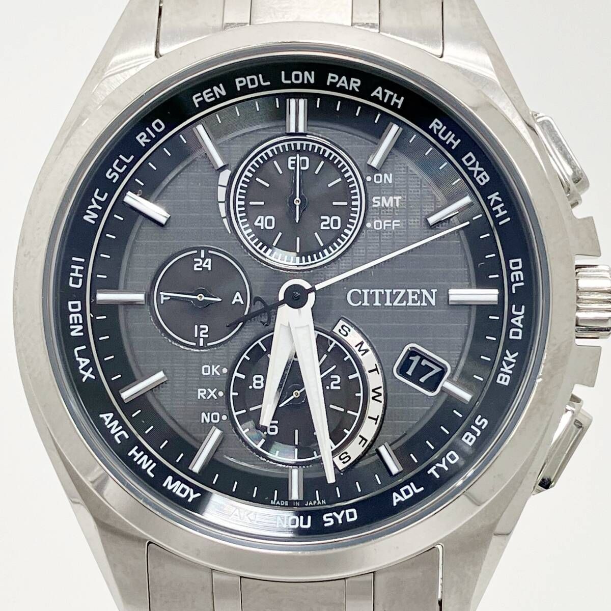 CITIZEN ATTESA H804-T018696 ／ 2620**** 腕時計 電波ソーラー