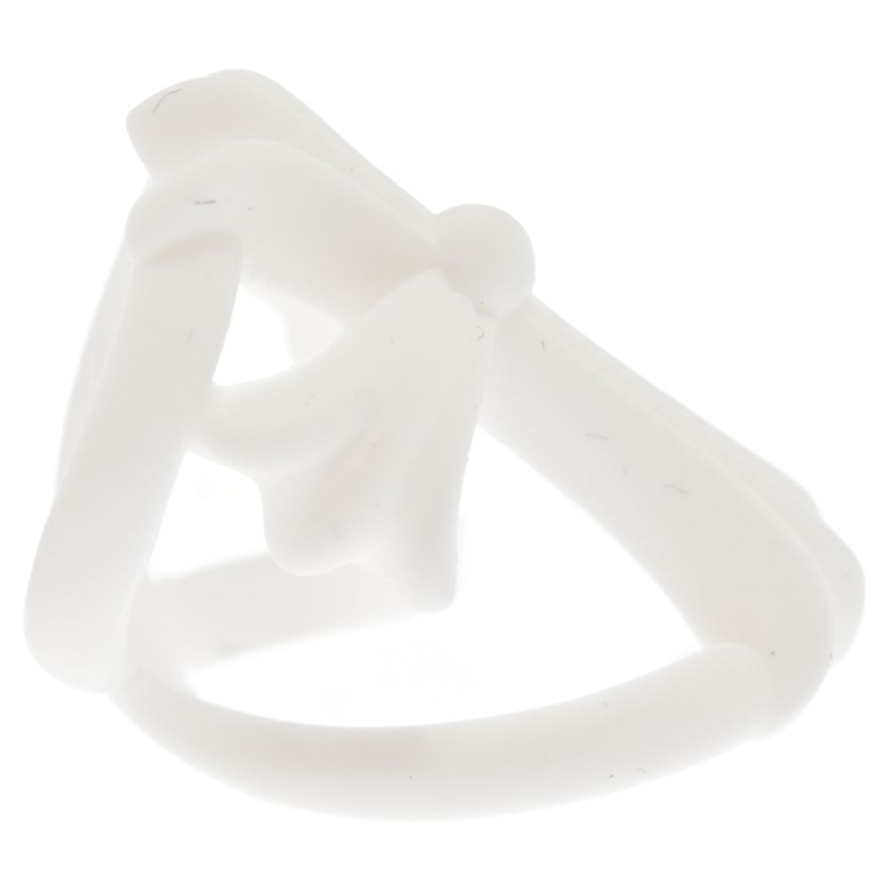 CHROME HEARTS /インフィニティCHクロス ラバーリングホワイト