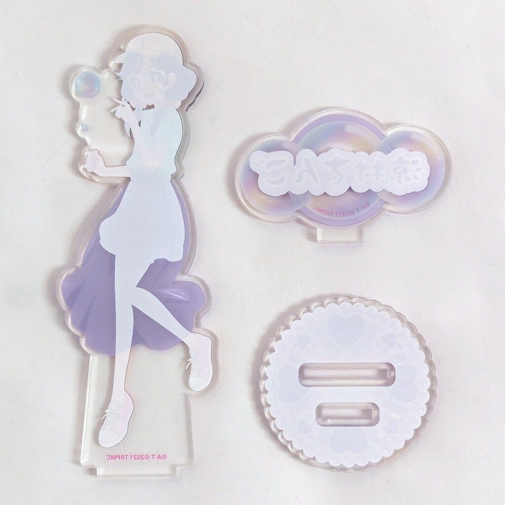 東映アニメーション プリティストア限定 Organdy Bubble アクリルスタンド 来海えりか 東映アニメーション プリティストア限定 Organdy Bubble アクリル